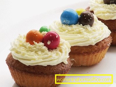 Curd cupcakes: рецепта със снимки